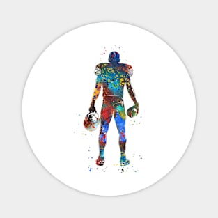 American football player Magnet